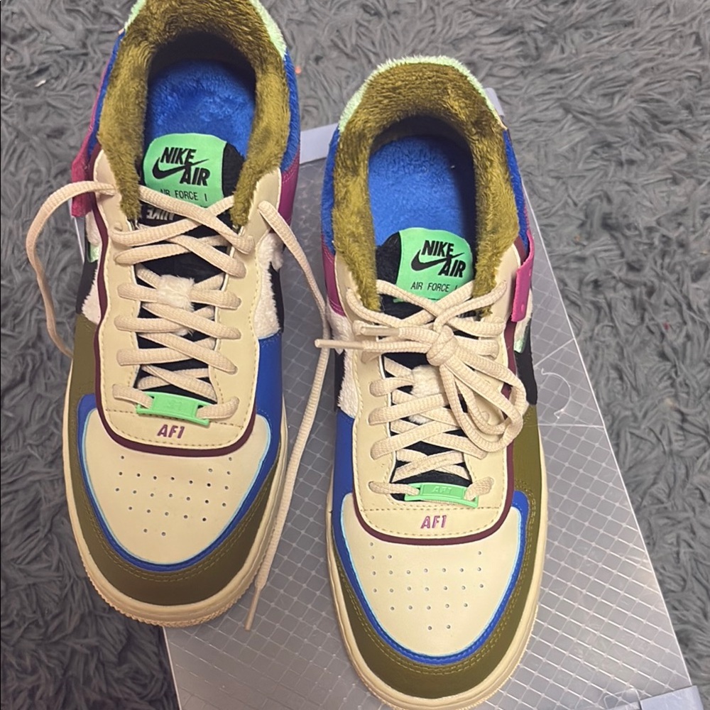 Nike Air Force 1 Multicolor Sneakers